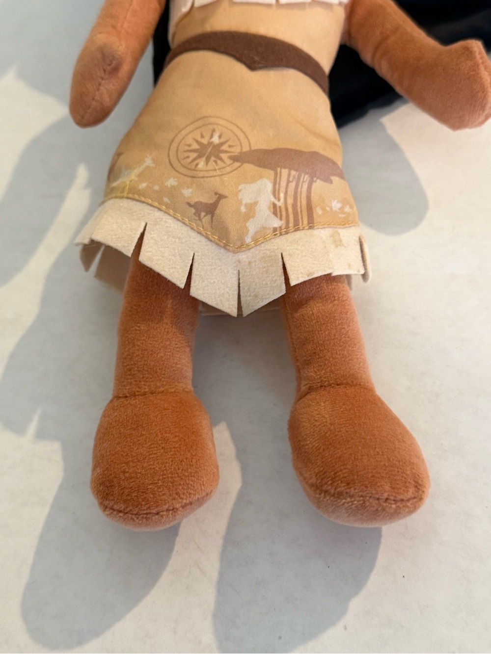 Disney Store Pocahontas Princess 13" Plush Soft Doll Embroidered Details - Picture 5 of 6